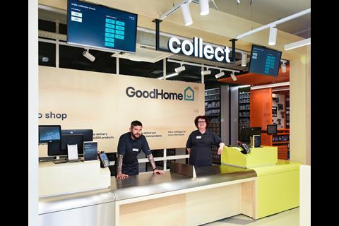 Shoppers can click and collect items within just five minutes as B&Q seeks to drive its speed and convenience credentials.